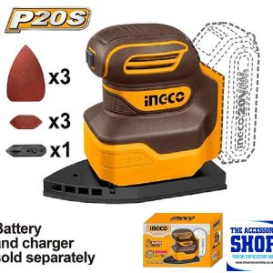 Sander Palm Cordless 20v Ingco ( Tool Only) CPSLI2014