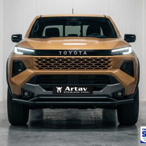Styling Bar Front Black Toyota Hilux Travo 2026- (PDC Friendly)
