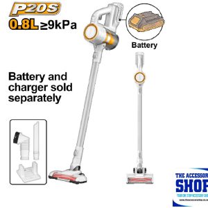 Vacuum Cleaner Upright Cordless 20V Lithium-ion Tool Only Ingco CVLI20061