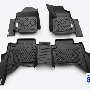Toyota Hilux Travo Double Cab Rubber Moulded Mats 2026-