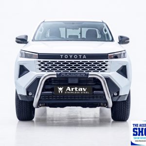 Toyota Hilux Travo Nudge Bar Stainless Steal with Black Honeycomb Cross Member 2026- (Ready to dispatch 10 July)
