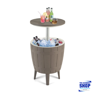 Retractable Cooler Table Ice Bucket Perfect for Backyard Parties 3-in-1-37L - Seagull